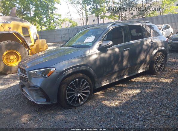 4JGFB4FB0RB251375 2024 MERCEDES-BENZ GLE 350 Gray Առջևի ձախ երեք քառորդ տեսարան