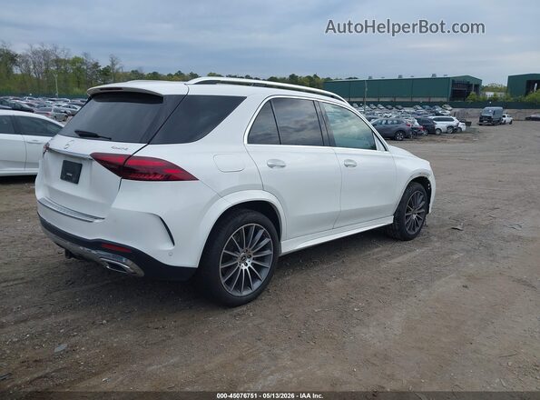 4JGFB4FB7RA970158 2024 MERCEDES-BENZ GLE 350 White Trasero derecho