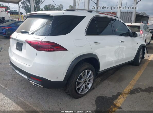 4JGFB4GB4SB487614 2025 MERCEDES-BENZ GLE 450E White Задня права чверть