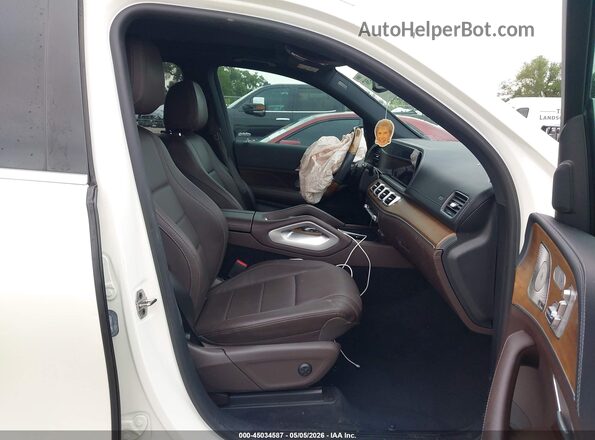 4JGFB4JB0NA808518 2022 MERCEDES-BENZ GLE 350 White Вид салону спереду