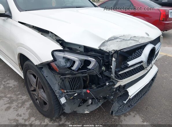 4JGFB4JB0NA808518 2022 MERCEDES-BENZ GLE 350 White Вид спереду
