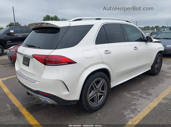 4JGFB4JB0NA808518 2022 MERCEDES-BENZ GLE 350 White Задня права чверть