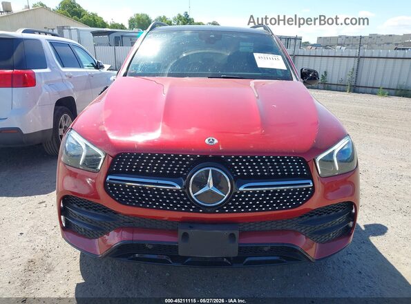 4JGFB4JB2PA872398 2023 MERCEDES-BENZ GLE 350 Red Вид щитка приладів