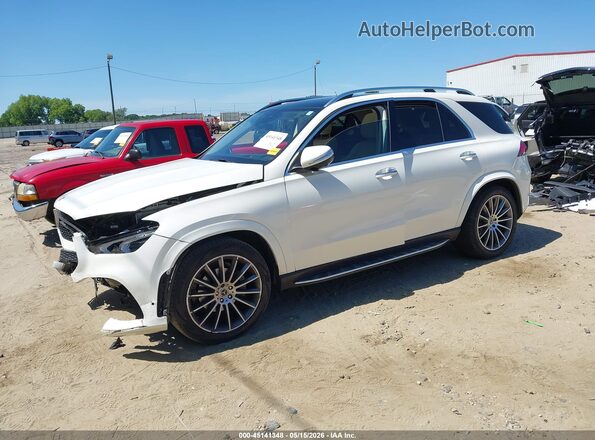 4JGFB4JB3MA480056 2021 MERCEDES-BENZ GLE 350 White Przód lewy