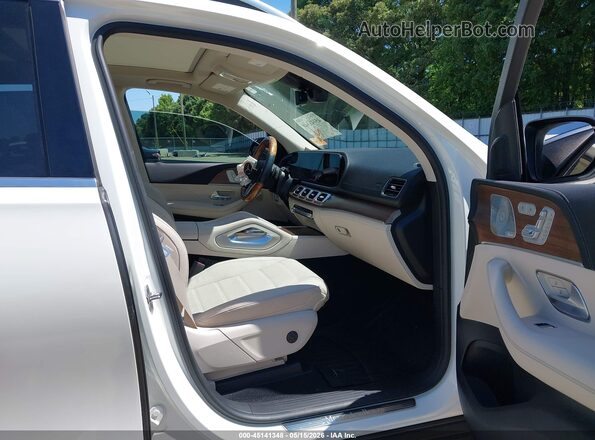 4JGFB4JB3MA480056 2021 MERCEDES-BENZ GLE 350 White Widok wnętrza z przodu