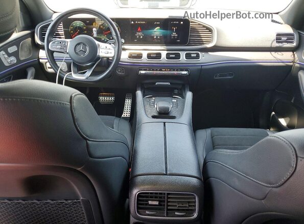 4JGFB4JB5NA676243 2022 MERCEDES-BENZ GLE Белый Вид панели приборов
