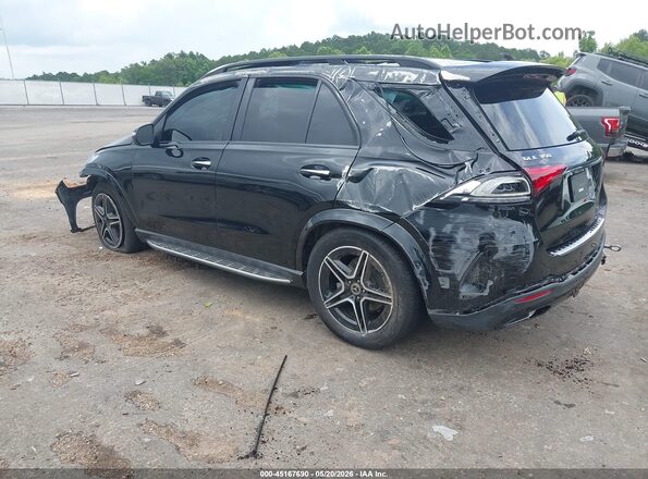 4JGFB4JB6NA714255 2022 MERCEDES-BENZ GLE 350 Black Rear left
