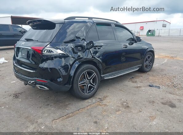4JGFB4JB6NA714255 2022 MERCEDES-BENZ GLE 350 Black Rear right