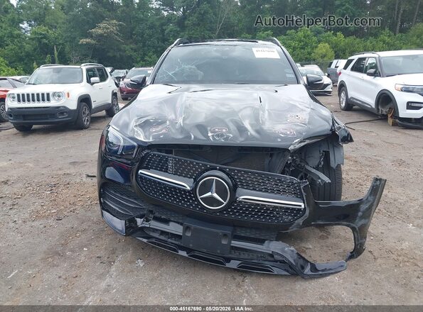 4JGFB4JB6NA714255 2022 MERCEDES-BENZ GLE 350 Black Front view