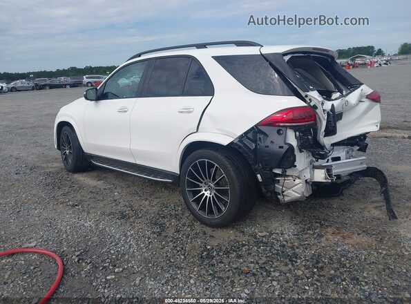 4JGFB4JB8NA611743 2022 MERCEDES-BENZ GLE 350 White Задня ліва чверть
