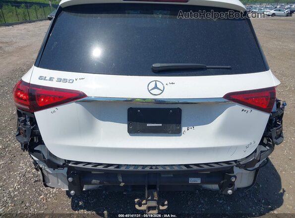 4JGFB4JB9LA116030 2020 MERCEDES-BENZ GLE 350 White Widok z przodu