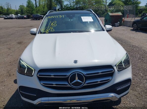 4JGFB4JB9LA116030 2020 MERCEDES-BENZ GLE 350 White Widok zestawu wskaźników
