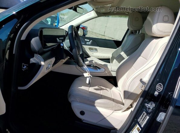 4JGFB4JBXMA427323 2021 MERCEDES-BENZ GLE Зеленый Вид салона спереди