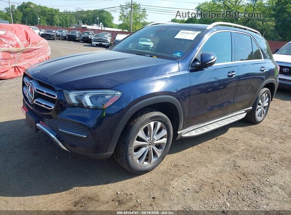 4JGFB4KB0LA045525 2020 MERCEDES-BENZ GLE 350 Blue Przód lewy