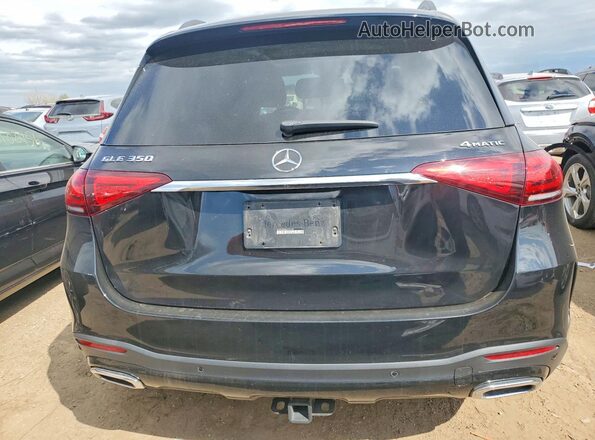 4JGFB4KB0NA636182 2022 MERCEDES-BENZ GLE Black Вид ззаду