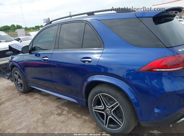 4JGFB4KB1NA606270 2022 MERCEDES-BENZ GLE 350 Blue Панорамний вид салону 360°