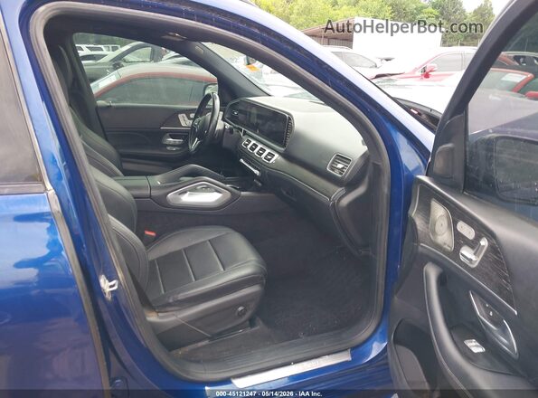 4JGFB4KB1NA606270 2022 MERCEDES-BENZ GLE 350 Blue Вид салону спереду