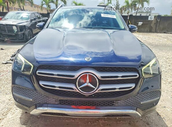4JGFB4KB2LA009934 2020 MERCEDES-BENZ GLE Blue Vista frontal