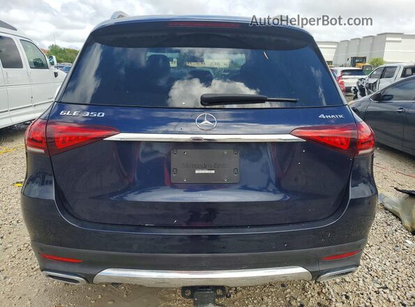 4JGFB4KB2LA009934 2020 MERCEDES-BENZ GLE Blue Vista trasera