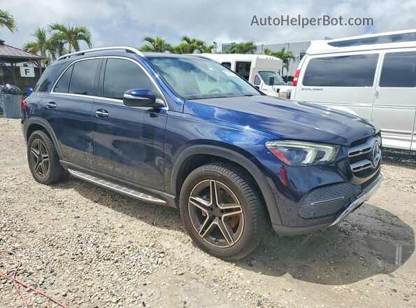 4JGFB4KB2LA009934 2020 MERCEDES-BENZ GLE Blue Delantero derecho