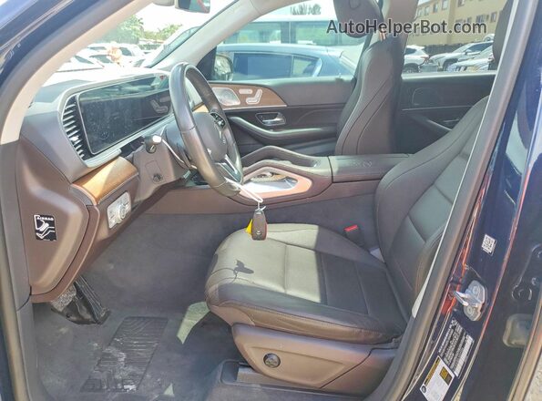 4JGFB4KB2LA009934 2020 MERCEDES-BENZ GLE Blue Vista interior delantera