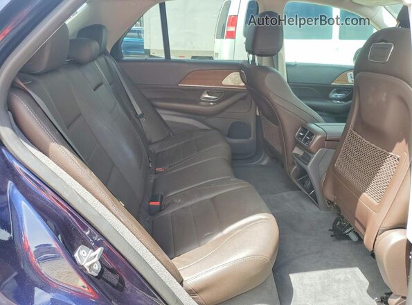 4JGFB4KB2LA009934 2020 MERCEDES-BENZ GLE Blue Vista interior trasera