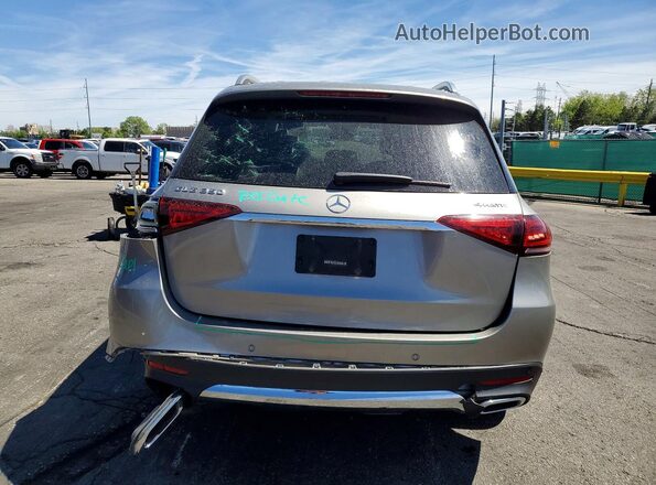 4JGFB4KB2LA054176 2020 MERCEDES-BENZ GLE Gray უკანა ხედი