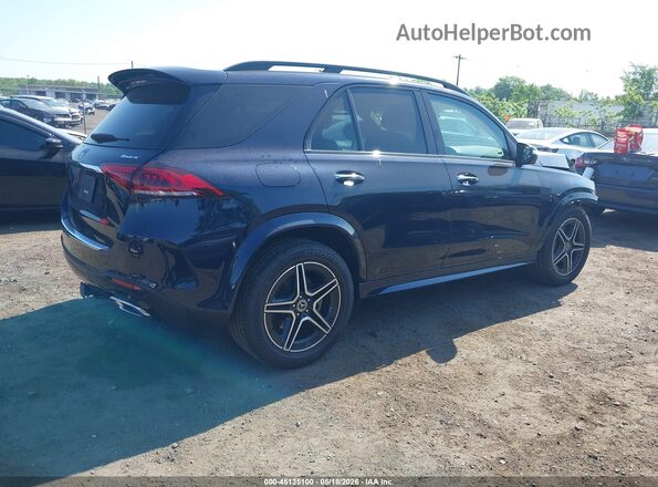 4JGFB4KB2LA215027 2020 MERCEDES-BENZ GLE 350 Dark Blue Tył prawy
