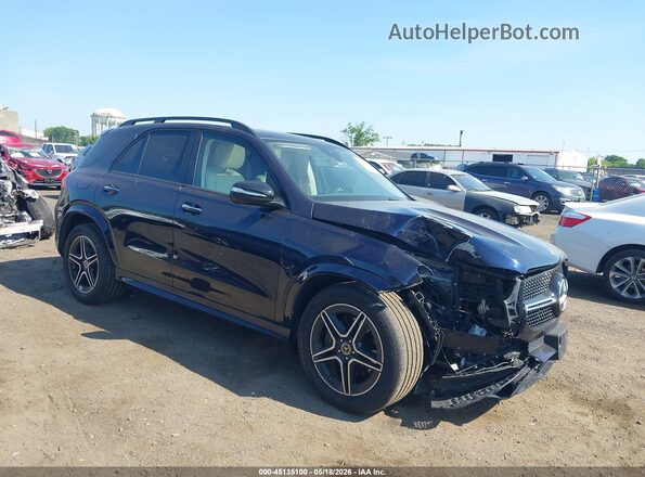 4JGFB4KB2LA215027 2020 MERCEDES-BENZ GLE 350 Dark Blue Widok z przodu