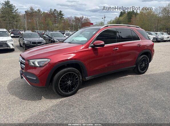 4JGFB4KB3LA060293 2020 MERCEDES-BENZ GLE 350 Красный Передняя левая четверть