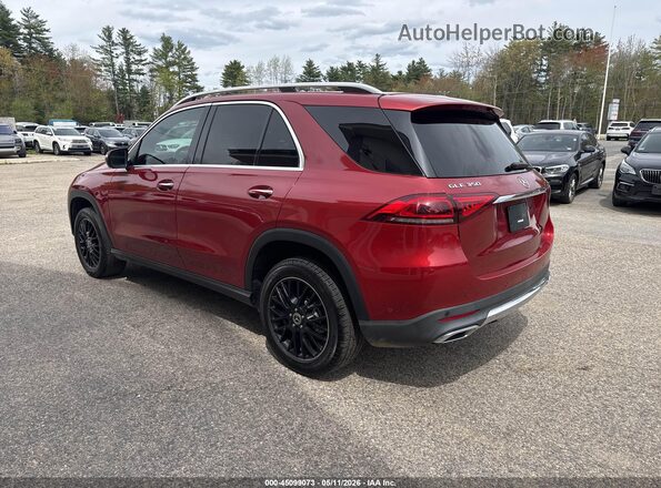 4JGFB4KB3LA060293 2020 MERCEDES-BENZ GLE 350 Красный Задняя левая четверть