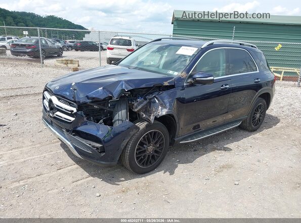 4JGFB4KB4LA007361 2020 MERCEDES-BENZ GLE 350 Dark Blue Front left