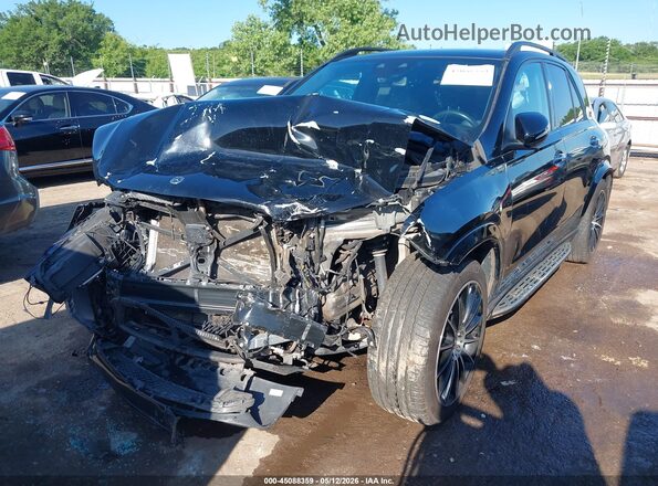 4JGFB4KB4MA422021 2021 MERCEDES-BENZ GLE 350 Black Առջևի ձախ երեք քառորդ տեսարան