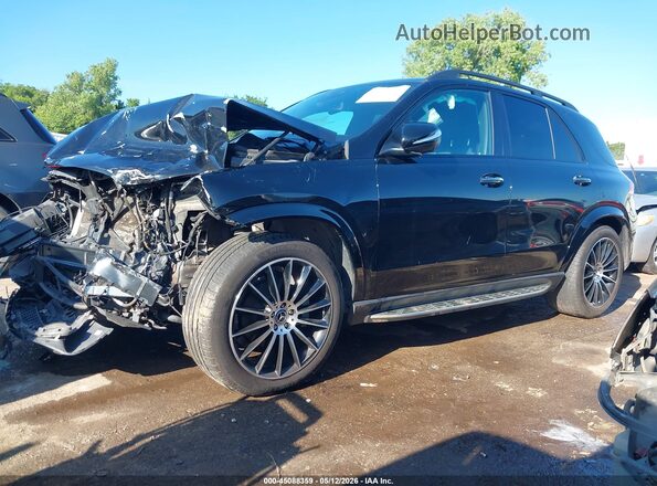 4JGFB4KB4MA422021 2021 MERCEDES-BENZ GLE 350 Black Սալոնի 360 աստիճան տեսք