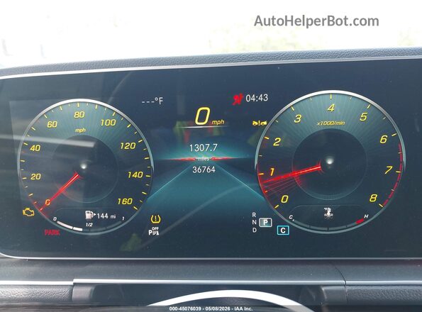 4JGFB4KB4PA960643 2023 MERCEDES-BENZ GLE 350 Black Widok tylnych siedzeń