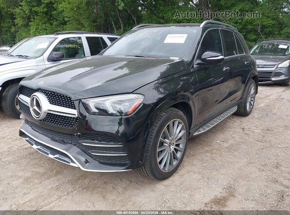 4JGFB4KB5LA059016 2020 MERCEDES-BENZ GLE 350 Черный Передняя левая четверть