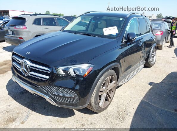 4JGFB4KB7NA822012 2022 MERCEDES-BENZ GLE 350 Black Передня ліва чверть