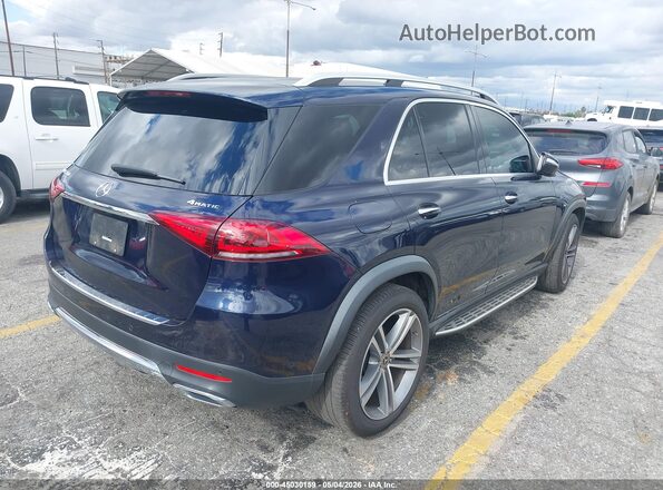 4JGFB4KB9MA554451 2021 MERCEDES-BENZ GLE 350 Blue უკანა მარჯვენა
