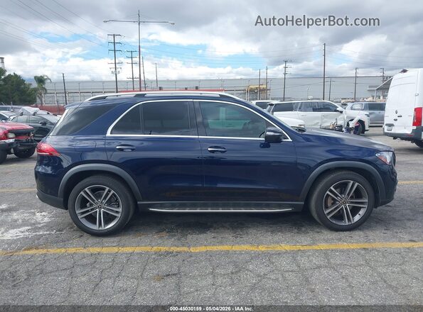 4JGFB4KB9MA554451 2021 MERCEDES-BENZ GLE 350 Blue უკანა სალონის ხედი