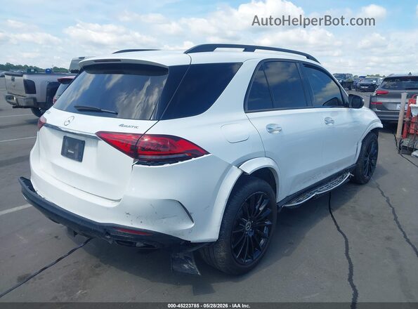 4JGFB4KBXLA069363 2020 MERCEDES-BENZ GLE 350 White Tył prawy