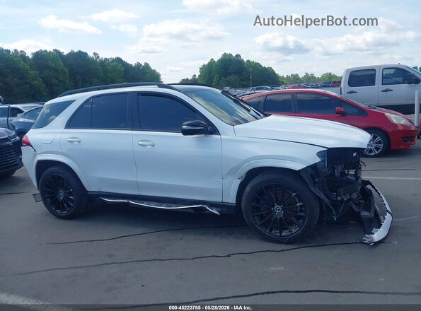 4JGFB4KBXLA069363 2020 MERCEDES-BENZ GLE 350 White Widok wnętrza z tyłu