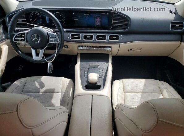 4JGFB4KBXMA523421 2021 MERCEDES-BENZ GLE Gray Widok deski rozdzielczej