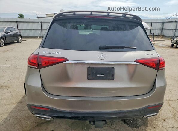 4JGFB4KBXMA523421 2021 MERCEDES-BENZ GLE Gray Widok z tyłu