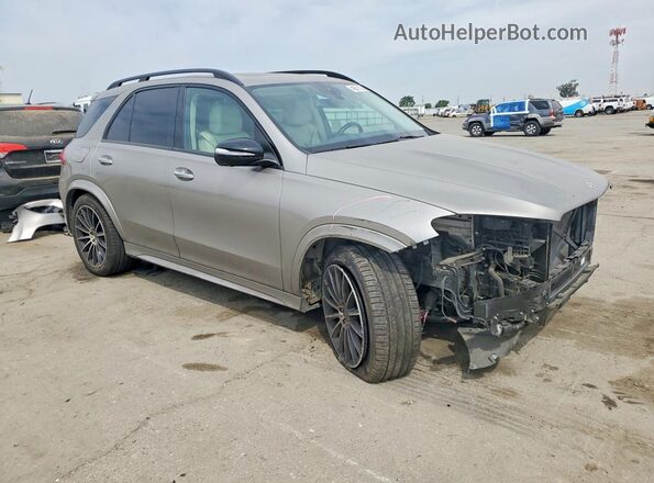 4JGFB4KBXMA523421 2021 MERCEDES-BENZ GLE Gray Przód prawy