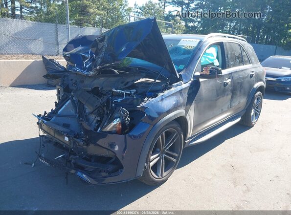 4JGFB4KBXNA693375 2022 MERCEDES-BENZ GLE 350 Black Front left