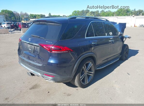4JGFB4KBXNA693375 2022 MERCEDES-BENZ GLE 350 Black Rear right
