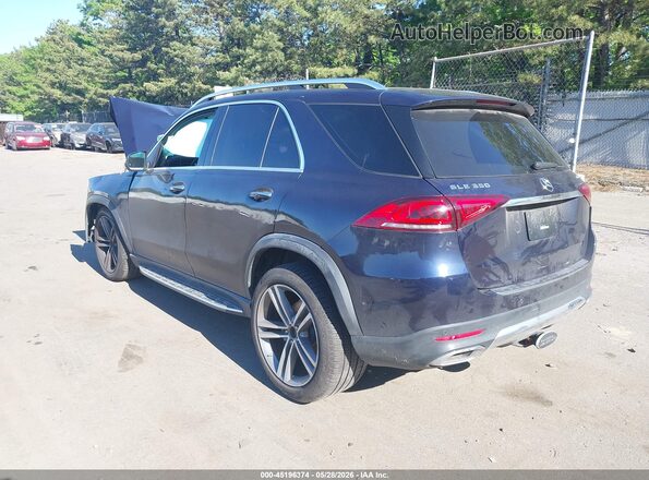 4JGFB4KBXNA693375 2022 MERCEDES-BENZ GLE 350 Black Rear left