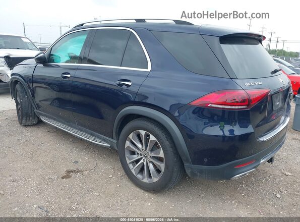 4JGFB4KE2MA496225 2021 MERCEDES-BENZ GLE 350 Blue Задня ліва чверть