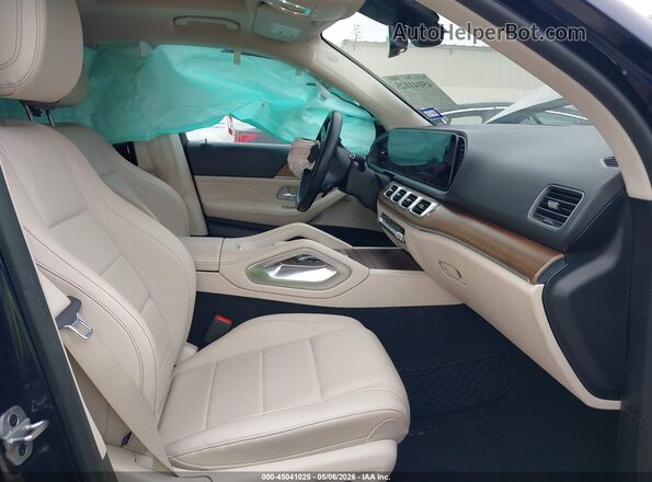 4JGFB4KE2MA496225 2021 MERCEDES-BENZ GLE 350 Blue Вид салону спереду