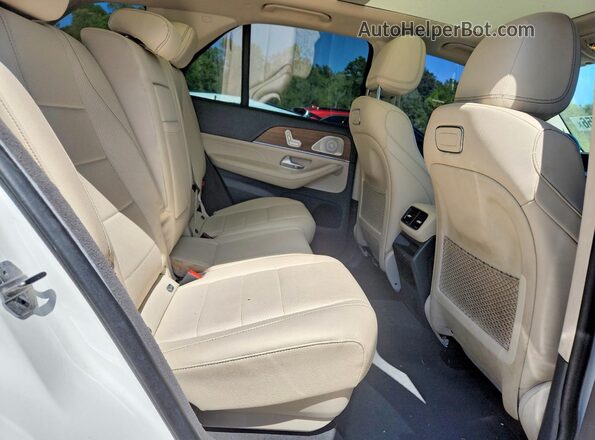 4JGFB4KE3LA079677 2020 MERCEDES-BENZ GLE White უკანა სალონის ხედი